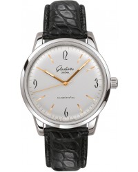 Glashutte Original Sixties  Automatic Men's Watch, Stainless Steel, Silver Dial, 1-39-52-01-02-04