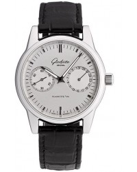 Glashutte Original Senator  Automatic Men's Watch, Stainless Steel, Silver Dial, 1-39-58-02-02-04