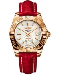 Breitling Galactic 36 Automatic  Automatic Unisex Watch, 18K Rose Gold, Mother Of Pearl Dial, H3733012.A724.214X
