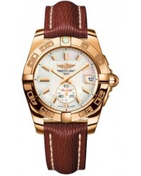 Breitling Galactic 36 Automatic  Automatic Unisex Watch, 18K Rose Gold, Mother Of Pearl Dial, H3733012.A724.216X