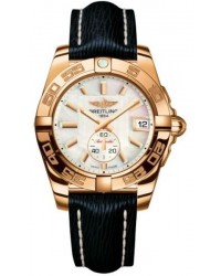 Breitling Galactic 36 Automatic  Automatic Unisex Watch, 18K Rose Gold, Mother Of Pearl Dial, H3733012.A724.256X