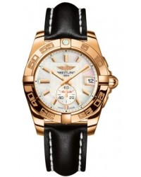 Breitling Galactic 36 Automatic  Automatic Unisex Watch, 18K Rose Gold, Mother Of Pearl Dial, H3733012.A724.414X