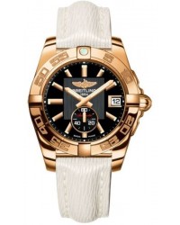 Breitling Galactic 36 Automatic  Automatic Unisex Watch, 18K Rose Gold, Black Dial, H3733012.BA54.236X