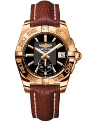 Breitling Galactic 36 Automatic  Automatic Unisex Watch, 18K Rose Gold, Black Dial, H3733012.BA54.247X