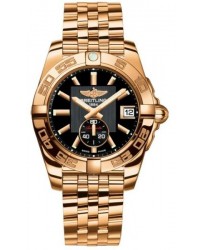 Breitling Galactic 36 Automatic  Automatic Unisex Watch, 18K Rose Gold, Black Dial, H3733012.BA54.376H
