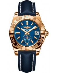 Breitling Galactic 36 Automatic  Automatic Unisex Watch, 18K Rose Gold, Blue Dial, H3733012.C831.194X