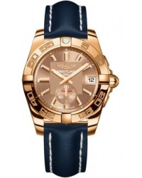 Breitling Galactic 36 Automatic  Automatic Unisex Watch, 18K Rose Gold, Bronze Dial, H3733012.Q584.194X