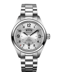 Hamilton Field  Automatic Men's Watch, Stainless Steel, Silver Dial, H70505153