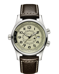 Hamilton Navy  Automatic Men's Watch, Stainless Steel, Beige Dial, H77525553