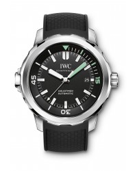 IWC Aquatimer  Automatic Men's Watch, Stainless Steel, Black Dial, IW329001