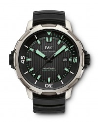 IWC Aquatimer  Automatic Men's Watch, Titanium, Black Dial, IW358002