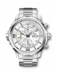 IWC Aquatimer  Chronograph Automatic Men's Watch, Stainless Steel, Silver Dial, IW376802