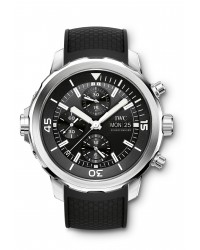 IWC Aquatimer  Chronograph Automatic Men's Watch, Stainless Steel, Black Dial, IW376803