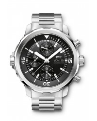 IWC Aquatimer  Chronograph Automatic Men's Watch, Stainless Steel, Black Dial, IW376804
