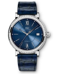 IWC Portofino  Automatic Unisex Watch, Stainless Steel, Blue Dial, IW458111