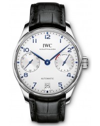 IWC Portuguese  Automatic Men's Watch, Stainless Steel, Silver Dial, IW500705