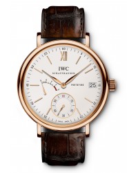 IWC Portofino  Mechanical Men's Watch, 18K Rose Gold, Silver Dial, IW510107