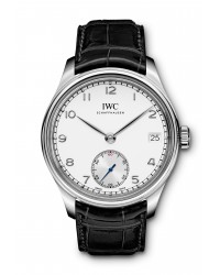 IWC Portuguese  Mechanical Men's Watch, Stainless Steel, Silver Dial, IW510203
