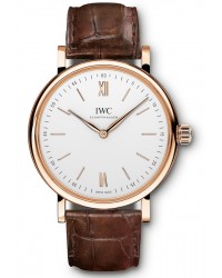 IWC Portofino  Automatic Men's Watch, 18K Rose Gold, Silver Dial, IW511101