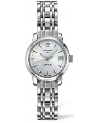 Longines Saint-Limer  Automatic Women's Watch, Stainless Steel, Silver Dial, L2.263.4.72.6