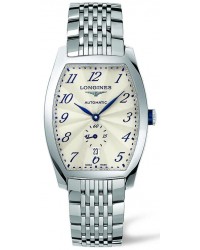 Longines Evidenza  Automatic Men's Watch, Stainless Steel, White Dial, L2.642.4.73.6