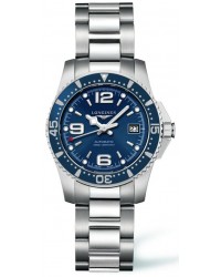 Longines HydroConquest  Automatic Women's Watch, Stainless Steel, Blue Dial, L3.284.4.96.6