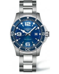 Longines HydroConquest  Quartz Men's Watch, Stainless Steel, Blue Dial, L3.640.4.96.6