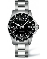 Longines HydroConquest  Automatic Men's Watch, Stainless Steel, Black Dial, L3.641.4.56.6