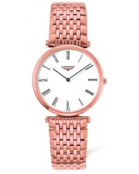Longines La Grande Classique  Quartz Men's Watch, 18K Rose Gold, White Dial, L4.709.1.91.8