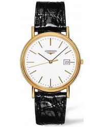 Longines La Grande Classique  Quartz Men's Watch, Steel & Gold Tone, White Dial, L4.790.2.12.2