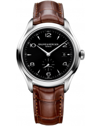 Baume & Mercier Clifton  Automatic Men's Watch, Stainless Steel, Black Dial, MOA10053