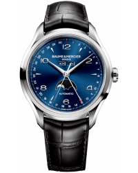 Baume & Mercier Clifton  Automatic Men's Watch, Stainless Steel, Blue Dial, MOA10057
