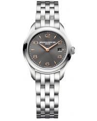 Baume & Mercier Clifton  Quartz Women's Watch, Stainless Steel, Grey Dial, MOA10209