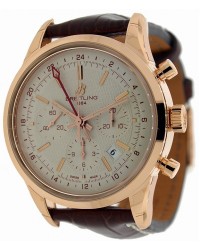 Breitling Transocean Limited Edition  Automatic Men's Watch, 18K Rose Gold, Silver Dial, RB045112.G773.743P