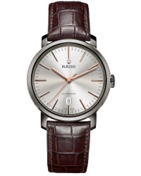 Rado Diamaster  Automatic Unisex Watch, Ceramic, Silver Dial, R14074106