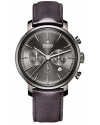 Rado Diamaster  Chronograph Automatic Men's Watch, Ceramic, Grey Dial, R14076115