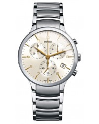 Rado Centrix  Chronograph Quartz Men's Watch, Stainless Steel, Silver Dial, R30122113