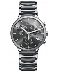 Rado Centrix  Quartz Men's Watch, Ceramic, Grey Dial, R30122122