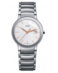 Rado Centrix  Quartz Women's Watch, Stainless Steel, Silver Dial, R30928123