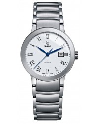 Rado Centrix  Automatic Unisex Watch, Stainless Steel, White Dial, R30940013