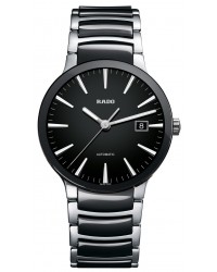 Rado Centrix  Automatic Unisex Watch, PVD Black Steel, Black Dial, R30941152