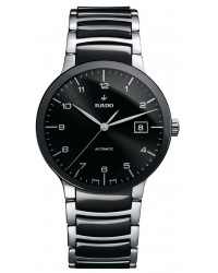 Rado Centrix  Automatic Unisex Watch, PVD Black Steel, Black Dial, R30941162