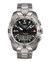 Tissot T-Touch  Digital Men's Watch, Stainless Steel, Black Dial, T013.420.44.202.00