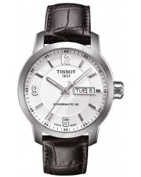 Tissot PRC200  Automatic Men's Watch, Stainless Steel, White Dial, T055.430.16.017.00