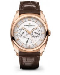 Vacheron Constantin Quai de L'lle  Automatic Men's Watch, 18K Rose Gold, Silver Dial, 85050/000R-I0P29