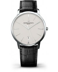 Vacheron Constantin Patrimony Contemporary  Automatic Men's Watch, 18K White Gold, Silver Dial, 85180/000G-9230