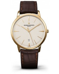 Vacheron Constantin Patrimony Contemporary  Automatic Men's Watch, 18K Yellow Gold, Silver Dial, 85180/000J-9231