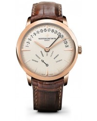 Vacheron Constantin Patrimony Retrograde  Automatic Men's Watch, 18K Rose Gold, Silver Dial, 86020/000R-9239