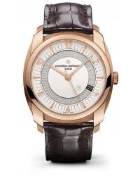 Vacheron Constantin Quai de L'lle  Automatic Men's Watch, 18K Rose Gold, Silver Dial, 86050/000R-I0P29