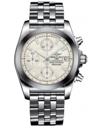 Breitling Galactic 41  Automatic Men's Watch, Stainless Steel, White Dial, W1331012.A774.385A